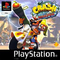 Portada oficial de Crash Bandicoot 3: Warped para PS One