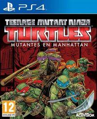 Portada oficial de Teenage Mutant Ninja Turtles: Mutants in Manhattan para PS4
