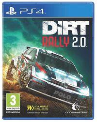 Portada oficial de DiRT Rally 2.0 para PS4
